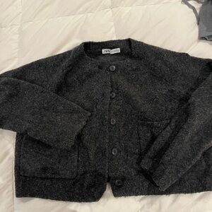 Zara Grey Cardigan